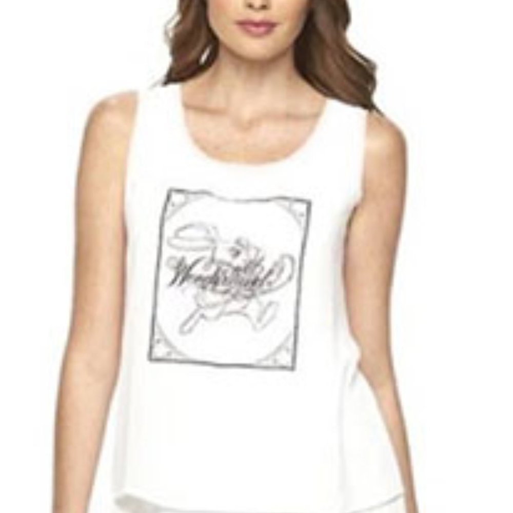 Disney Collection Colleen Atwood Alice in Wonderland Top Size S